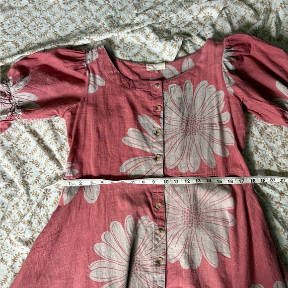 Bombay & Paisley Floral Button-Down Dress - Picture 4 of 7